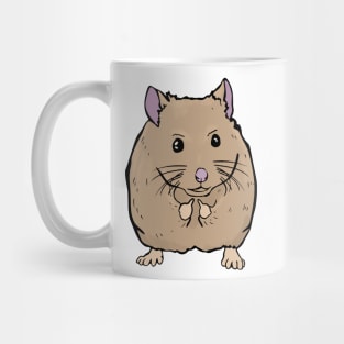 Cute Mouse Holding Middle finger funny gift Mug